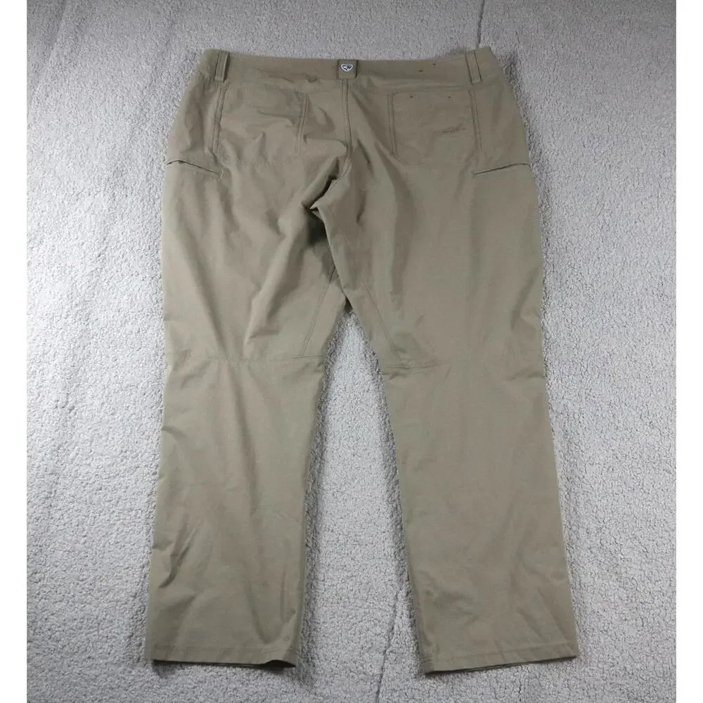 Kuhl Mens Pants 42x30 Brown Khaki Rogue Silencr Hiking Outdoor